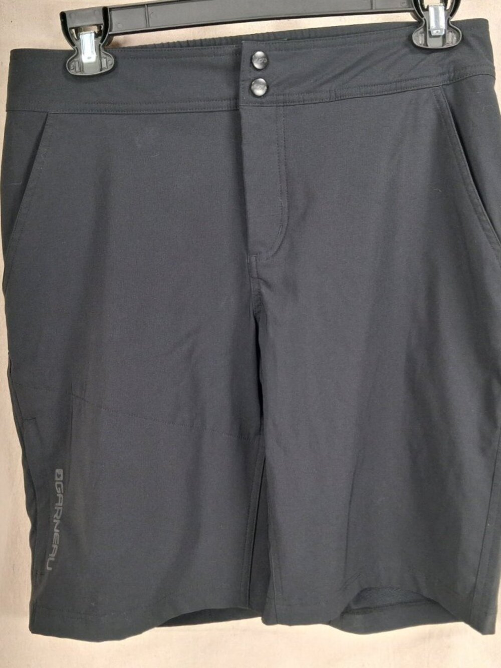 Louis Garneau Men's Mountain Bike Shorts Black Technical Fabric 32 Inch Waist